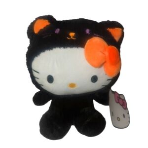 Hello Kitty Black Cat Costume Plush 9" 2024 Sanrio